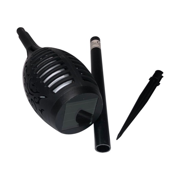 LED- Solar Leuchte in ihren einzeln Teilen