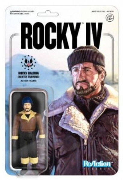 Rocky 4 ReAction Actionfigur Rocky (Winter Training) 10 cm