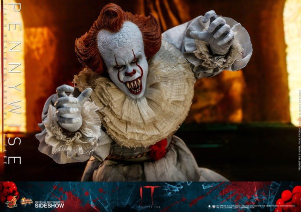 Es Kapitel 2 Movie Masterpiece Actionfigur 1/6 Pennywise 32 cm