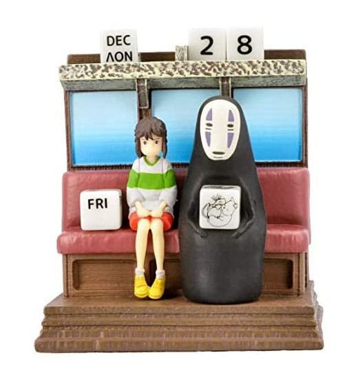 Chihiros Reise ins Zauberland Statue Diorama / Calendar Take Unabara Train 11 cm