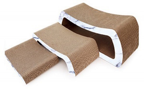 3er Set Katzenkarton