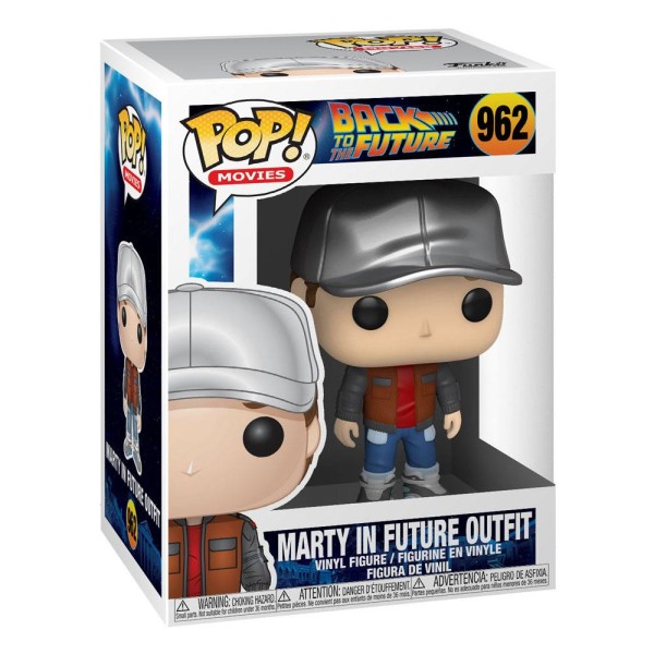 Zurück in die Zukunft POP! Vinyl Figur Marty in Future Outfit 9 cm