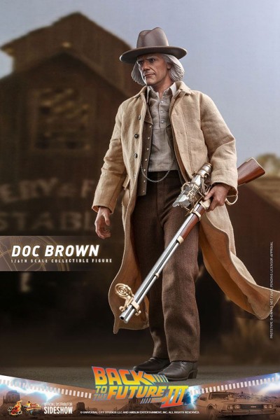 Zurück in die Zukunft III Movie Masterpiece Actionfigur 1/6 Doc Brown 32 cm