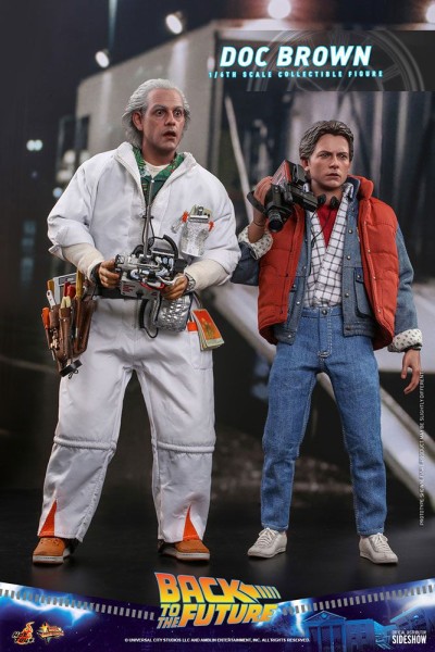 Zurück in die Zukunft Movie Masterpiece Actionfigur 1/6 Doc Brown 30 cm