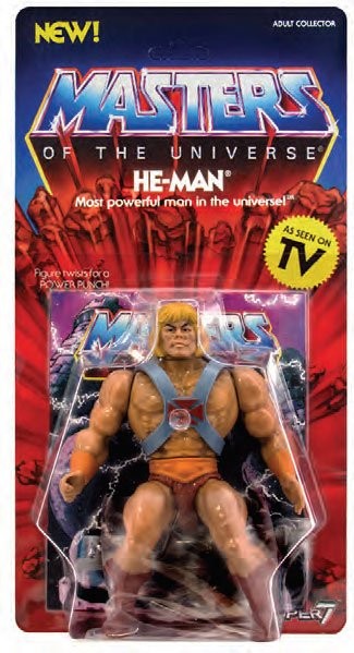 Masters of the Universe Vintage Collection Actionfigur Wave 1 He-Man 14 cm