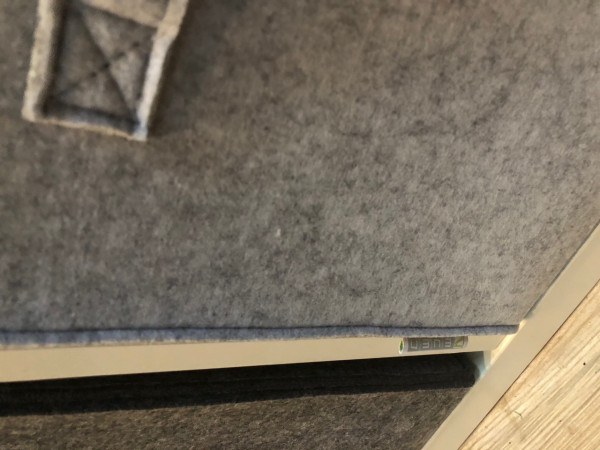 Nahansicht der Aufbewahrungsbox