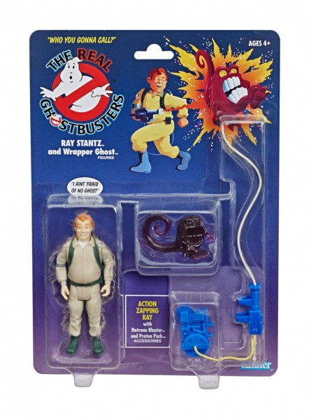 The Real Ghostbusters Kenner Classics Actionfiguren 13 cm: Ray Stantz and Wrapper Ghost