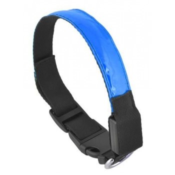Hundehalsband mit LED von der Seite