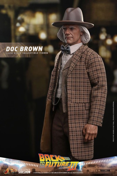 Zurück in die Zukunft III Movie Masterpiece Actionfigur 1/6 Doc Brown 32 cm